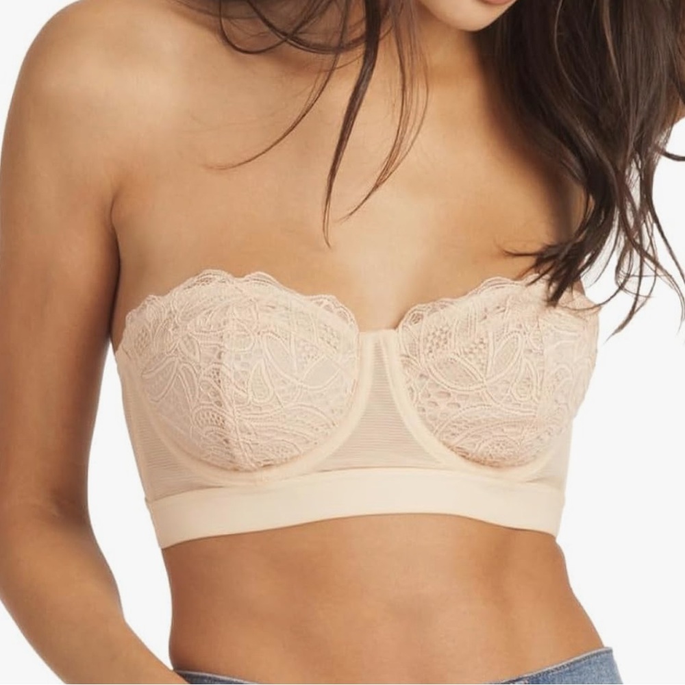 New Lively The Lace Strapless Bra Size 32DDD